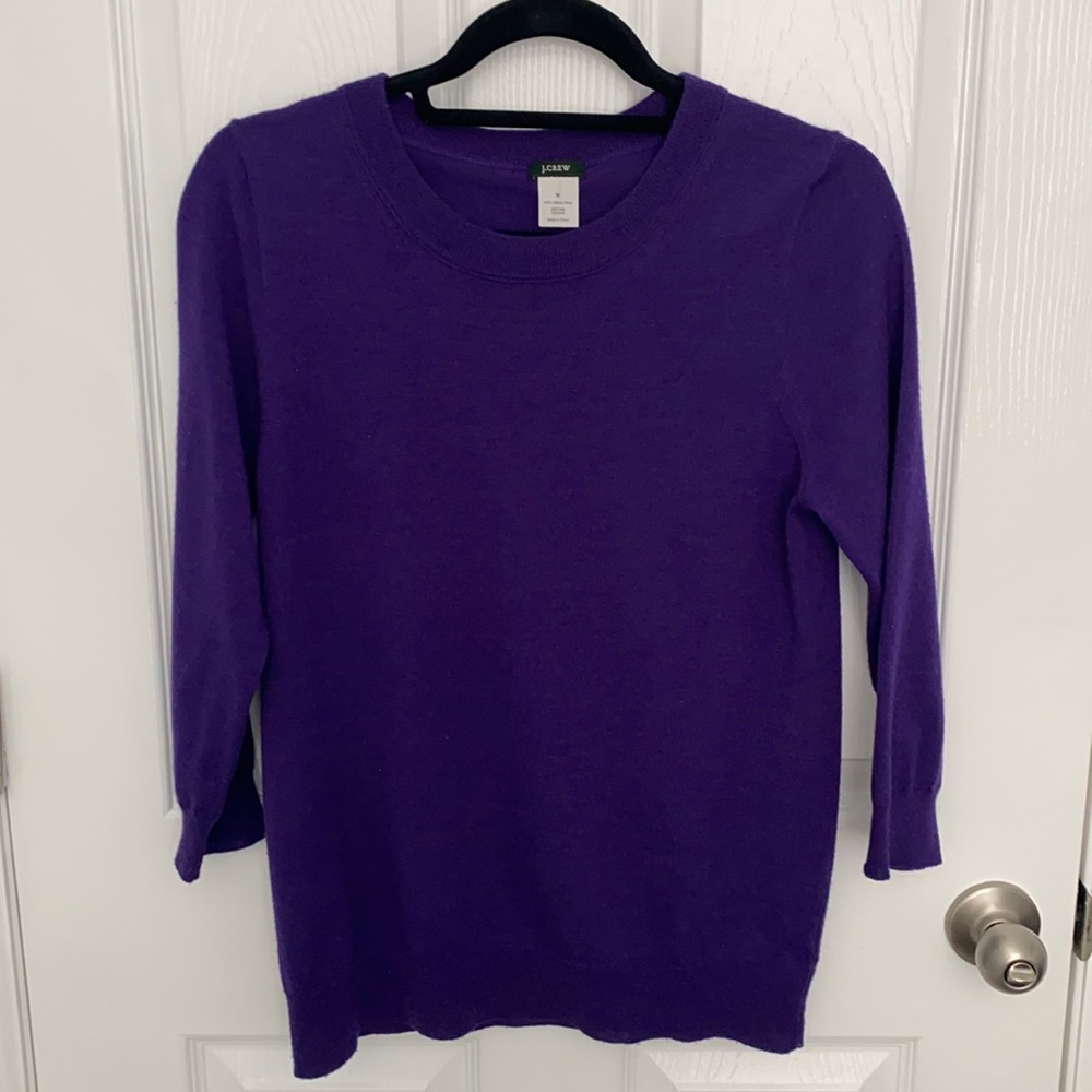 J Crew Tippi soft Merino Wool Sweater